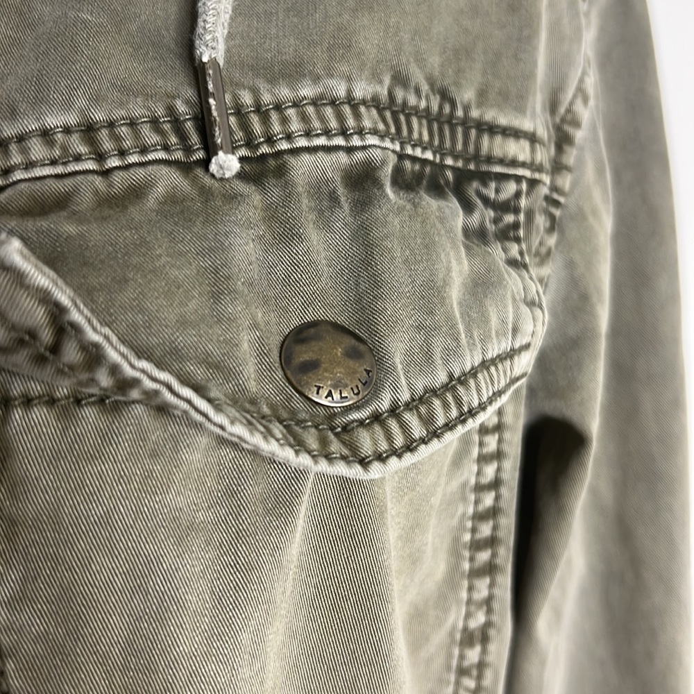 TALULA Aritzia Trooper Utility Military Style Jacket XS - Picture 8 of 11